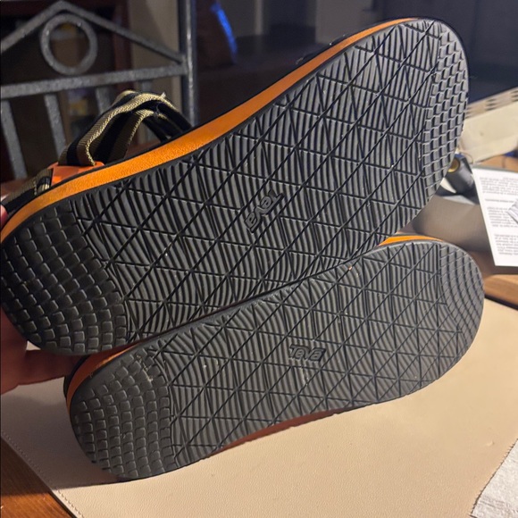 Teva Black and Green Sandals - Picture 4 of 7